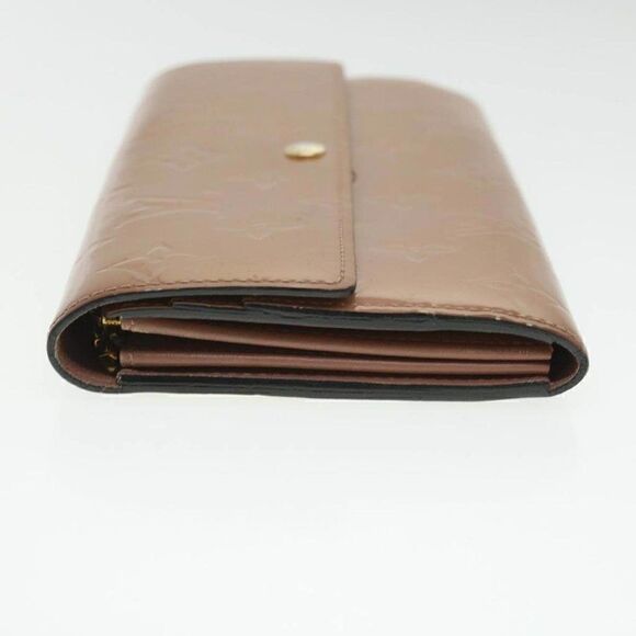 LOUIS VUITTON Vernis Portefeiulle Sarah Wallet Rose - Picture 3 of 15